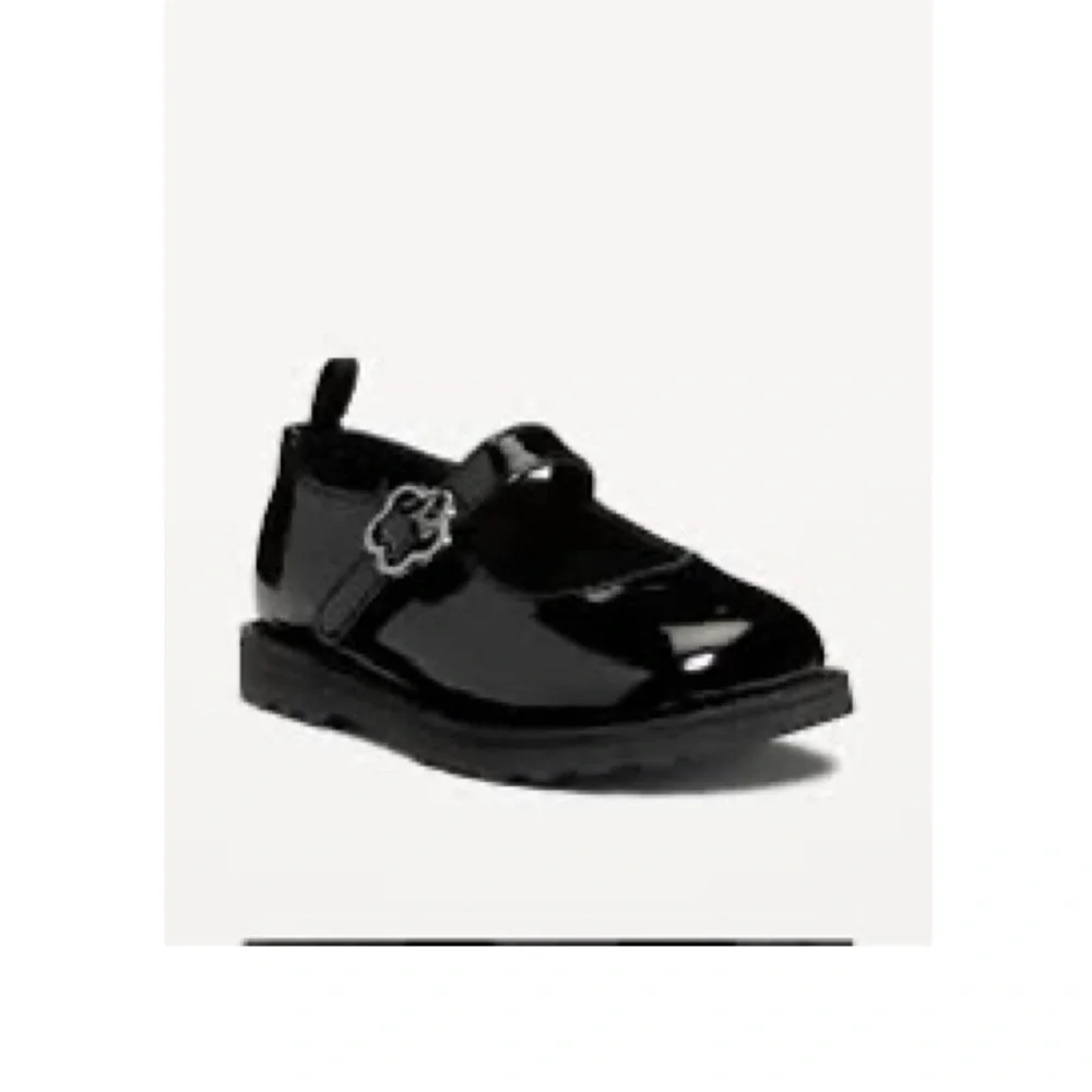 Old Navy Toddler Girls Chunky Mary-Jane Shoes‎ Black Size 8 Wedding Guest Formal